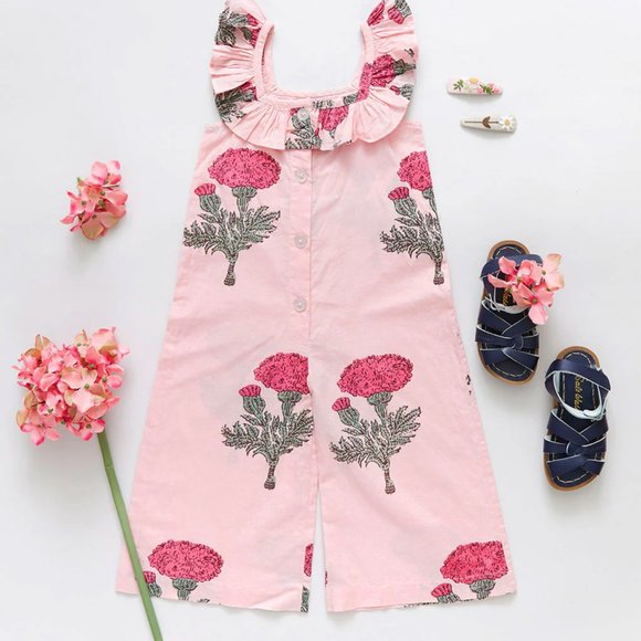 Pink Chicken Girls Ana Jumper - Blush Marigold - Picture 2 of 2